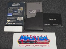 NES Nintendo XEXYZ Complete CIB Box Game Hudson Soft Rare