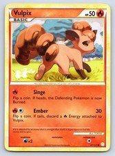 Vulpix 87/123 Common HeartGold & SoulSilver Pokemon on eBay