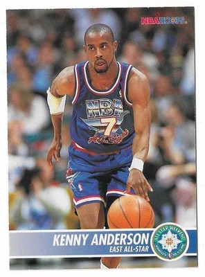 1994-95 NBA Hoops Basketball Kenny Anderson All-Star Card #224 New