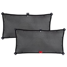 Brica Magnetic Stretch to Fit Sun Shade 18x34 Inch Pack of 2 for Cars SUVs