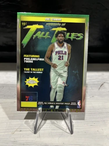 2025 Topps Chrome Joel Embiid Base (RAW)