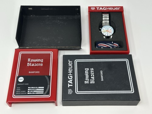 Tag Heuer Rowing Blazers x Bamford “Yacht Timer” Carrera  Box&Papers - Picture 18 of 22