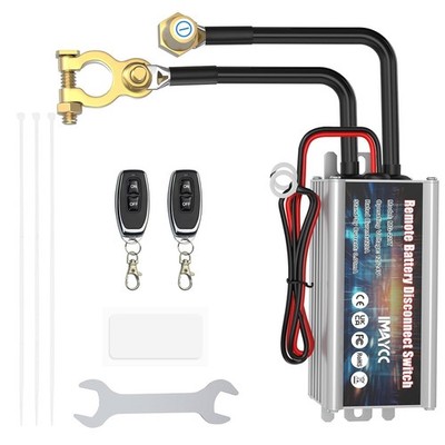 Smart Wireless Remote Control Battery Isolator Switch 12 V 120