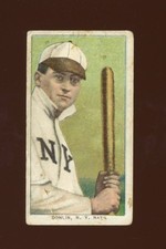 1909-11 T206 Baseball #133 Mike Donlin (Batting) Polar Bear GD *h1