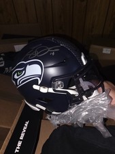Sam Darnold Autographed Seahawks  Speedflex MIDI Helmet Beckett
