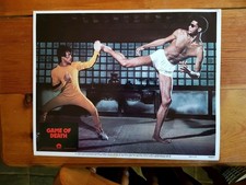 BRUCE LEE LOBBY CARDS GAME OF DEATH.