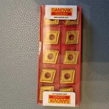⭐️ 10 SANDVIK CNMG 12 04 12 CNC Lathe Coated Carbide Turning Inserts BARGAIN ⭐️