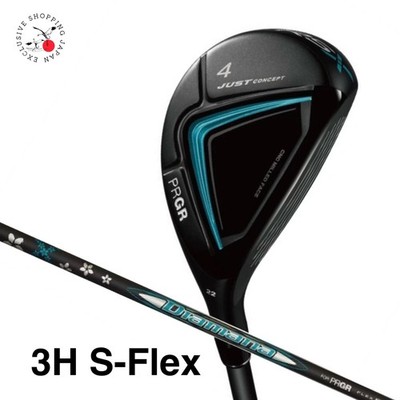 PRGR Golf RSX RS Utility Hybrid 3H S-Flex Diamana Graphite Shaft Men 2024 Japan