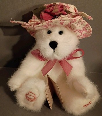 Boyds Bear In Hat Gen Yoo Wine LE Hope L. Bearywell #94636LB