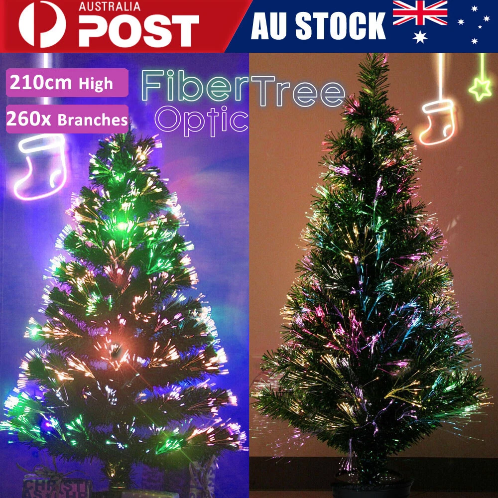 Pre lit fiber optic christmas tree online