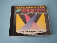 SC8517 70'S 80'S COUNTRY SOUND CHOICE KARAOKE CDGS CD-PM3