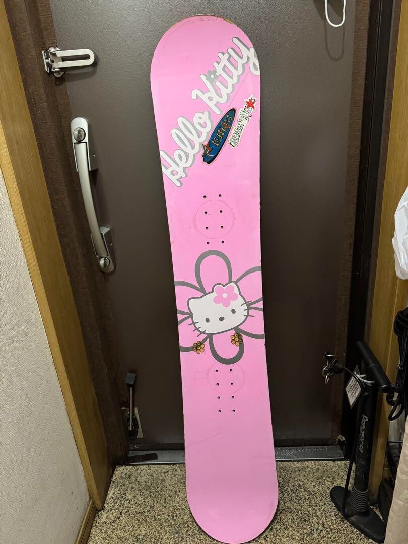 Hello Kitty スノーボード Hello Kitty Snowboard 145cm pink Kawaii Cute Rare Limited