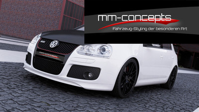 Frontansatz für VW Golf 5 V GTI Lippe Frontspoiler Spoiler Front R ED30 Pirelli