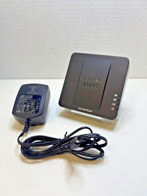 CISCO ATA Telephone Adaptor With Router & PSU, Cisco 74-9319-06, Cisco SPA122