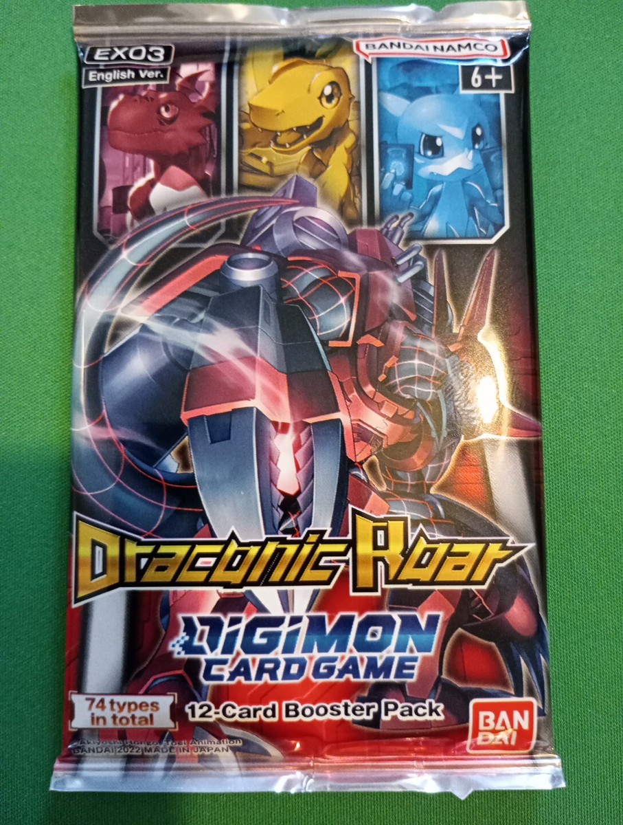 Yugioh Booster Boxes Digimon- Draconic Roar Booster Box U2013