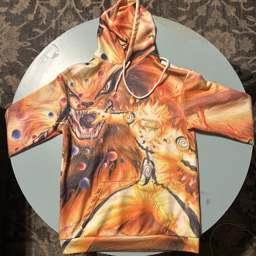 NARUTO Hoodie - Anime - YOUTH Large Hoodie/Sweatshirt - Clean - Picture 2 of 5