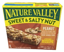 Nature Valley Sweet & Salty Nut Peanut Granola Bars 6 bars 7.2 oz