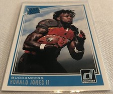 2018 Donruss Football Ronald Jones II Tampa Bay Buccaneers Rated Rookie #309