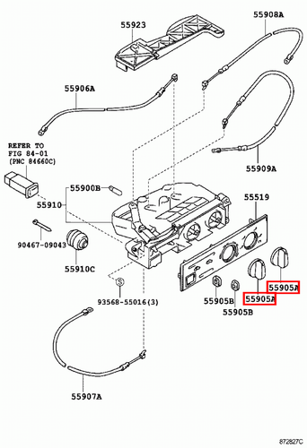 Genuine Hilux LN109 LN108 LN107 LN106 Dash Heater Fan Control Switch Knob x2 - Picture 16 of 20