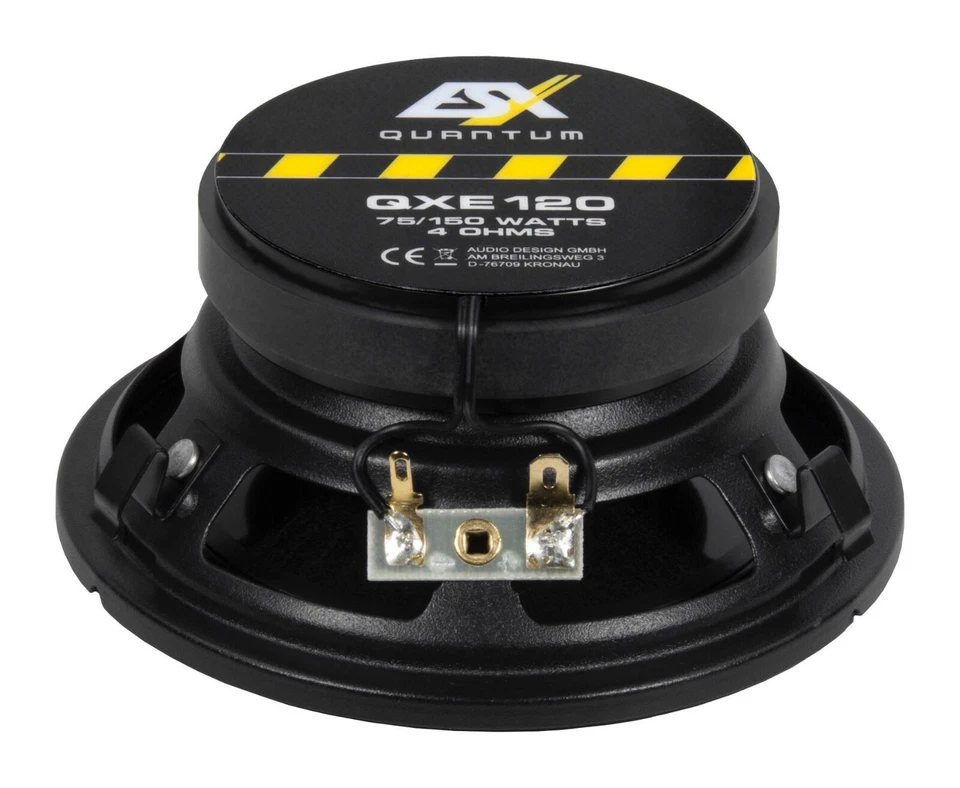 ESX 150 Watt 12cm Koaxial Lautsprecher Auto Boxen für Mercedes W124 vorne hinten - Bild 4 von 4
