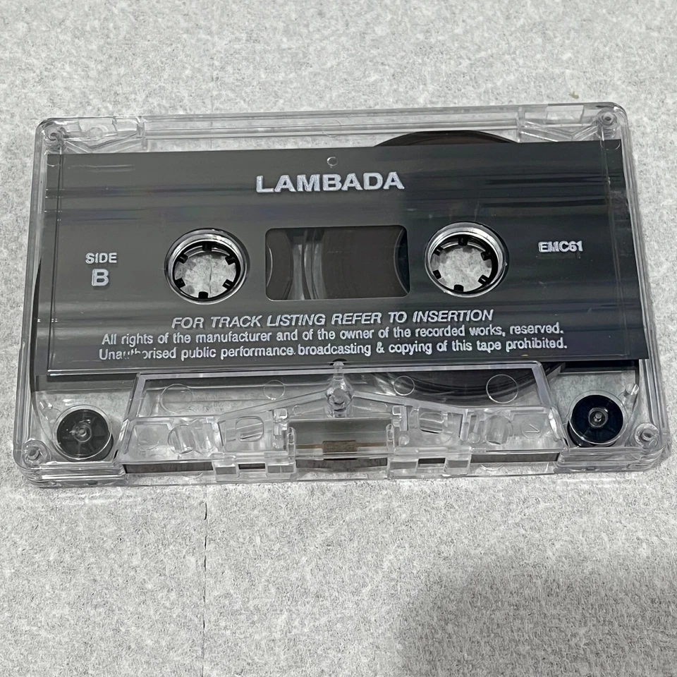 Lambada 20 Lambada Hits Vintage Cassette Tape EMC61 - Image 4 of 4