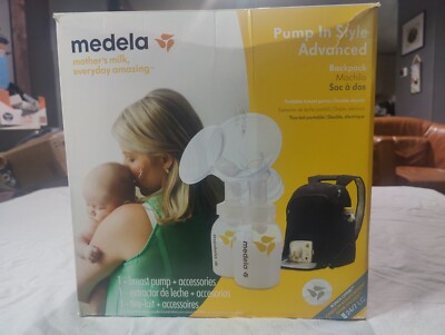 Medela Pump In Style Advanced Breast Pump+On The Go Tote + International Adapter