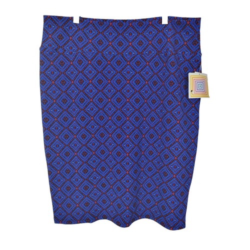 Jupe LuLaRoe Cassie Taille XS – Bleu Uni – Neuve Avec étiquettes – Coupe Crayon