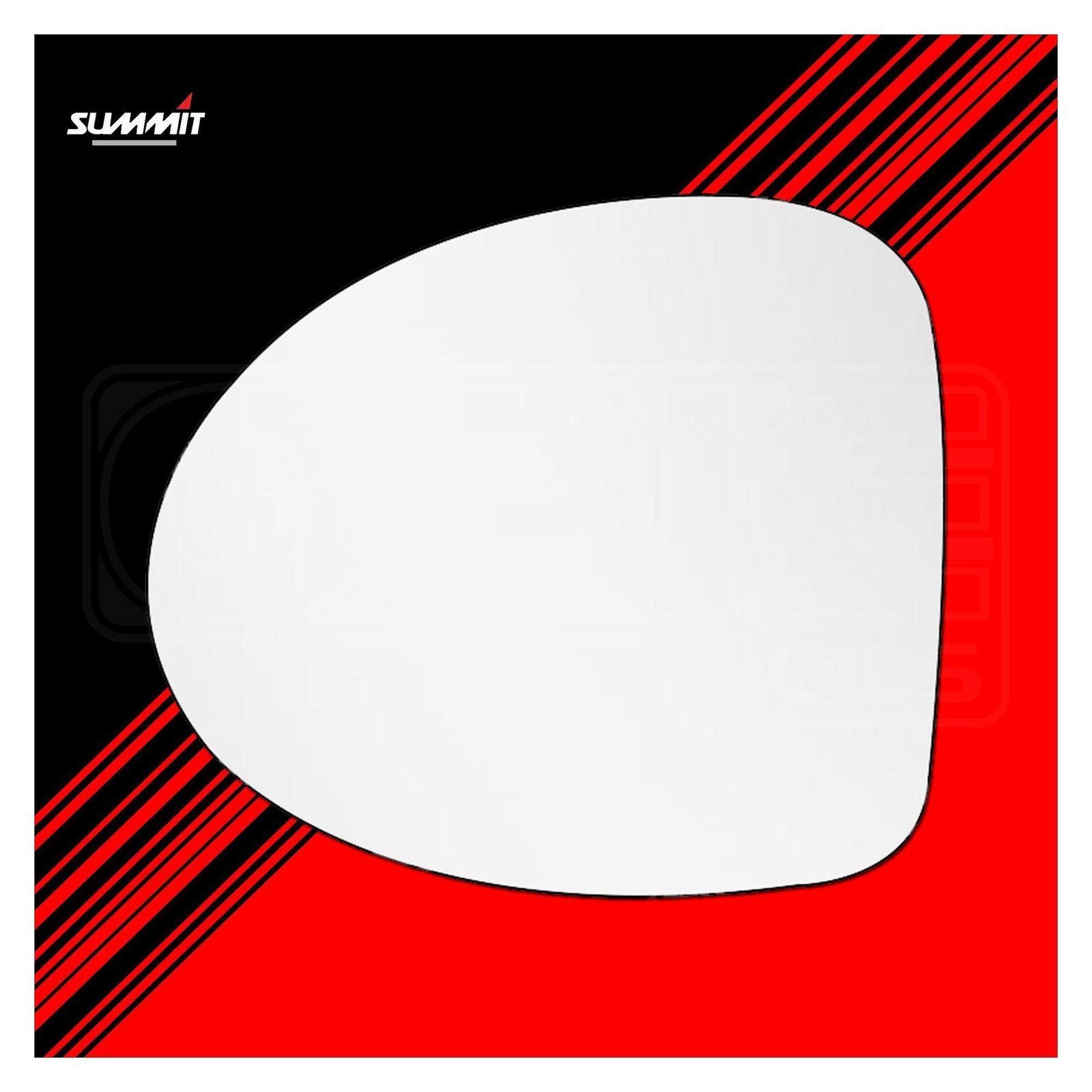 Replacement Mirror Glass - Summit SRG-1001 - Fits Renault Twingo 07 to 14 LHS