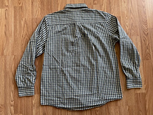 Chaps Men Casual Shirt Long Sleeve Collared Button Down Front Pocket Size M - Picture 9 of 9