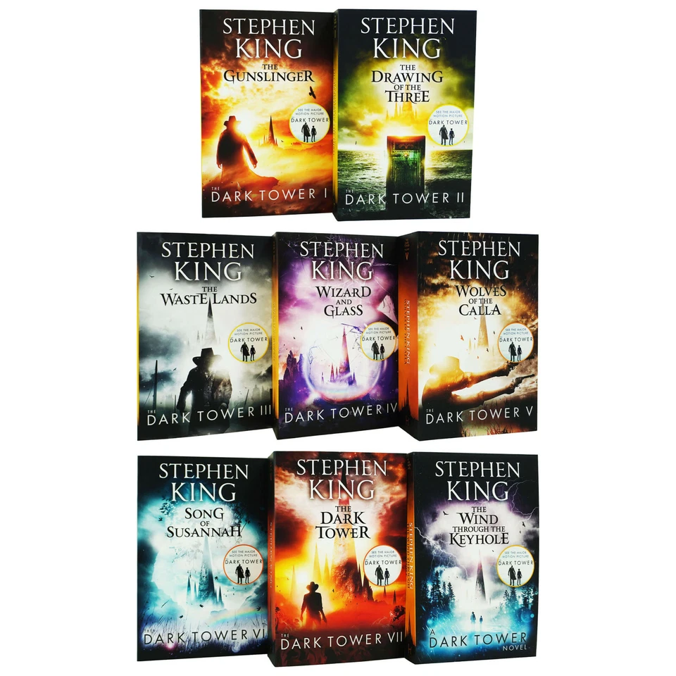 The Dark Tower Series Complete 8 Books Paperback - Young Adult - By Stephen King - Image 2 of 4