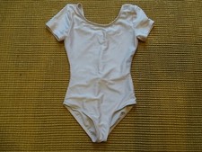 LIGHT PINK CAP SLEEVE DISCOUNT DANCE LEOTARD BALLET DANCE child medium 8-10