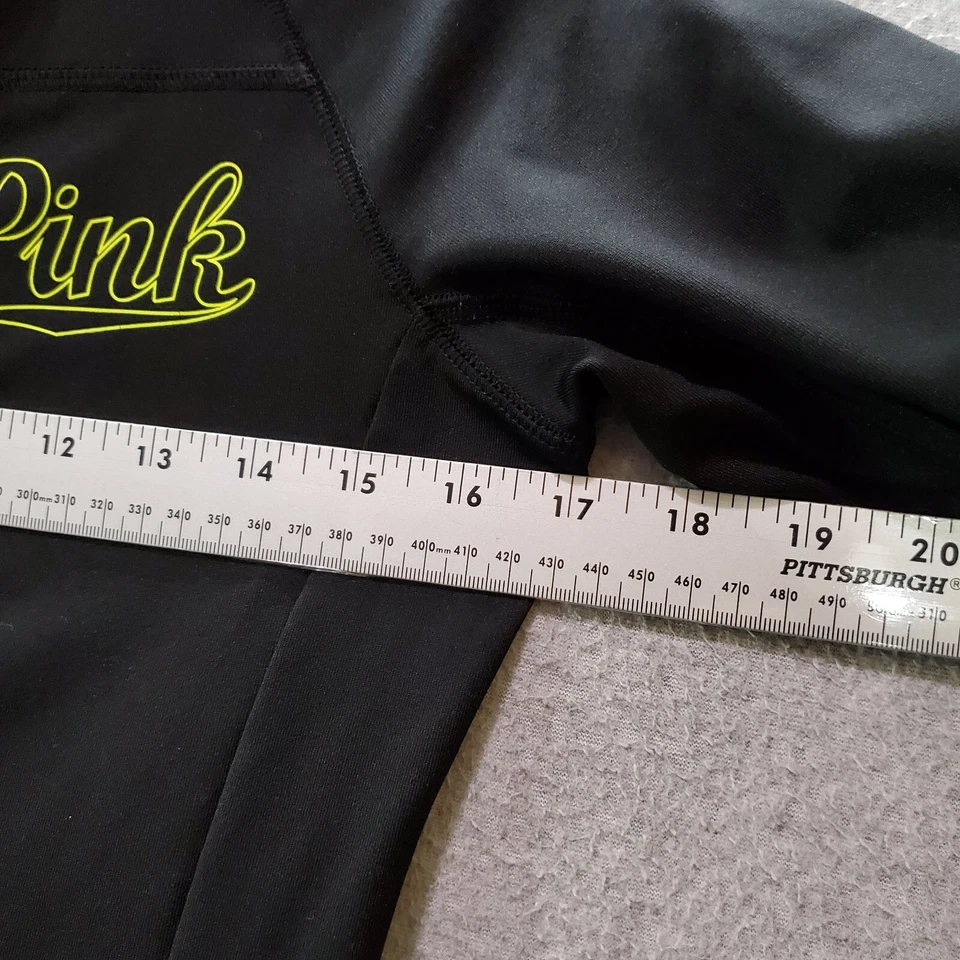 Chaqueta ROSA Victoria's Secret Mujer Ropa Activa XS Negra Track Ultimate Logo Foto 4 de 4
