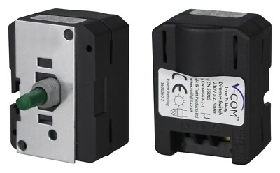 LED Dimmschalter Modul 2-fach 20-400W drehbar Ersatz - Varilight MKP400