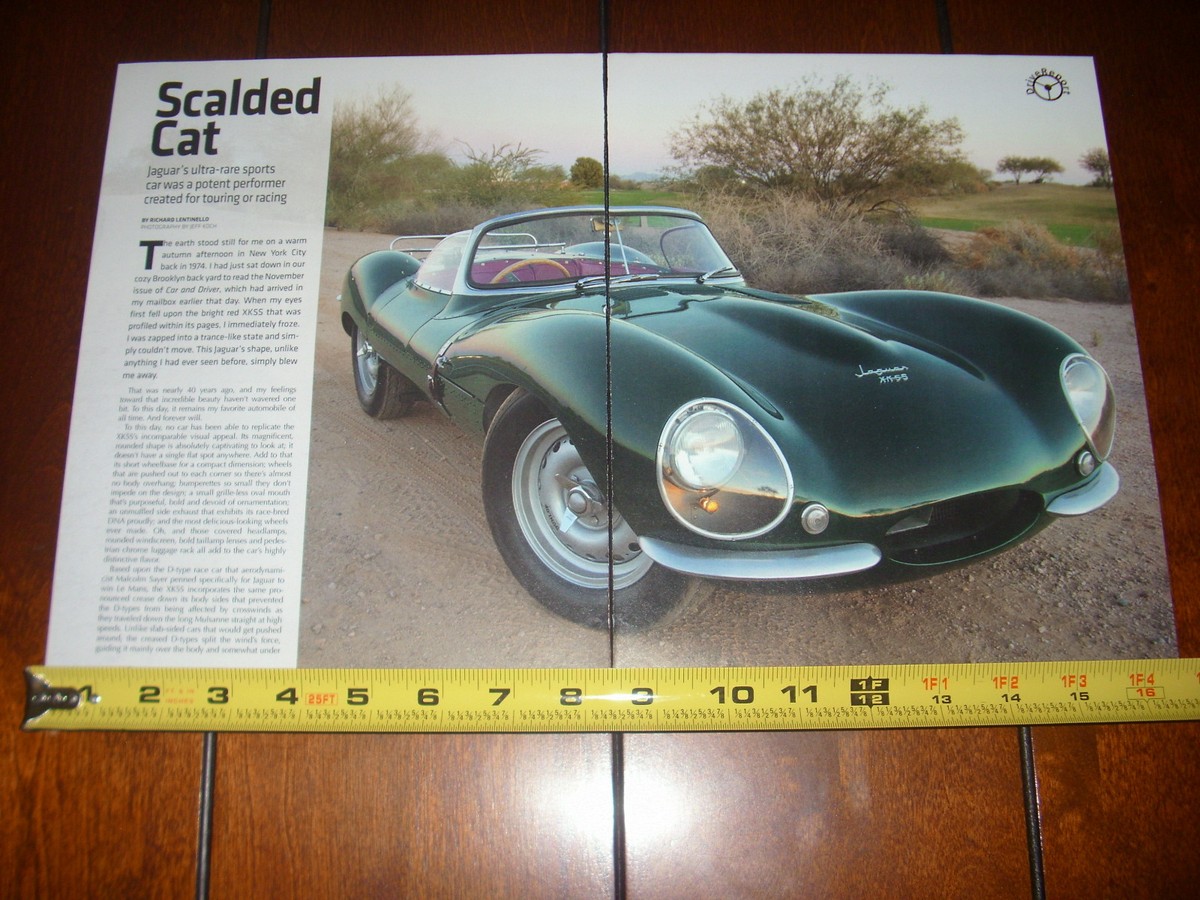 新品　ジャガー xk SS 英ジャガー、オリジナルを忠実に再現した限定9台の「XKSS」世界