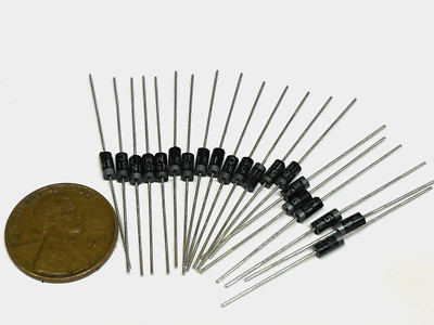 20 Pieces  IN4007 A 1000V Rectifier Diode DO-41 Axial 1Amp  G1018
