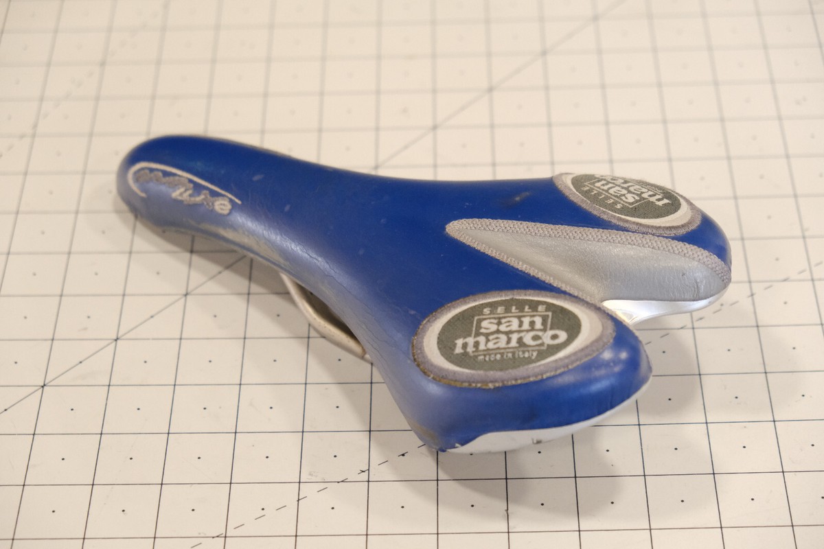 Selle San Marco Era Luxe Blue Bike Saddle USPS Trek | eBay