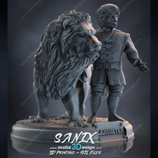 Tyrion Lannister - GOT resin scale model kit unpainted 3d print