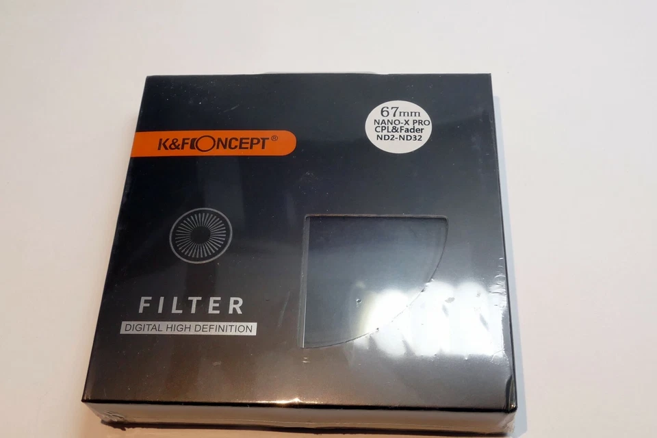 67mm K&F Nano X Circular Polarizer Filter Slim CP-L ND fader NDX2-NDX32 variable - Image 4 of 4