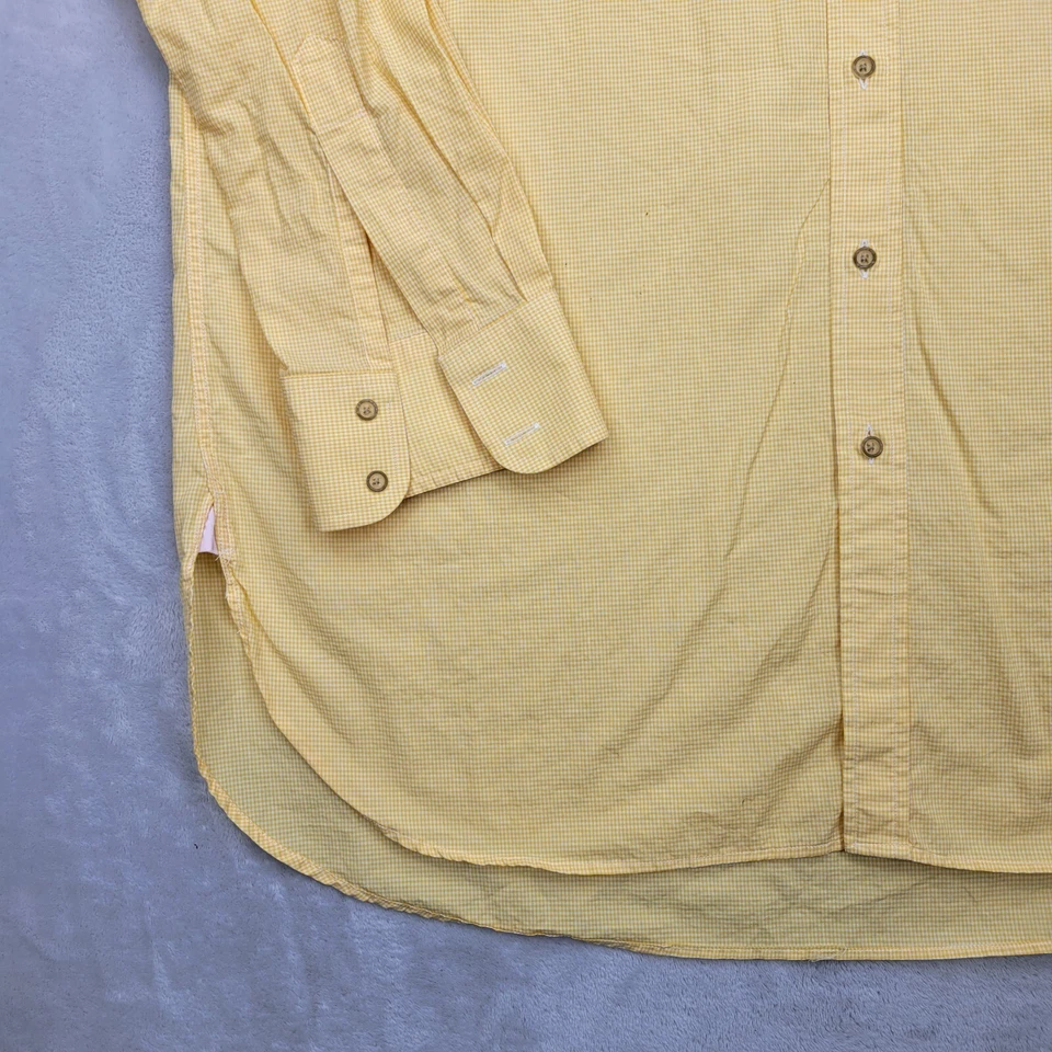 Camisa Thomas Rosa Para Hombres XL Vestido Oxford Traje Formal Abotonada A Cuadros De Colección Adulto Foto 3 de 4