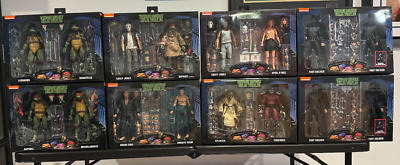 NECA - TMNT Movie Collection - Teenage Mutant Ninja Turtles - Lot