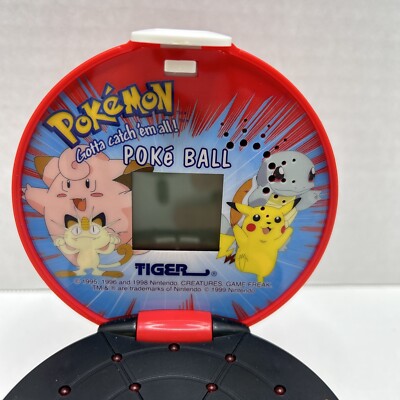 Pokemon Pokeball Electronic Toy 1999 Tiger Electronics UNTESTED | eBay