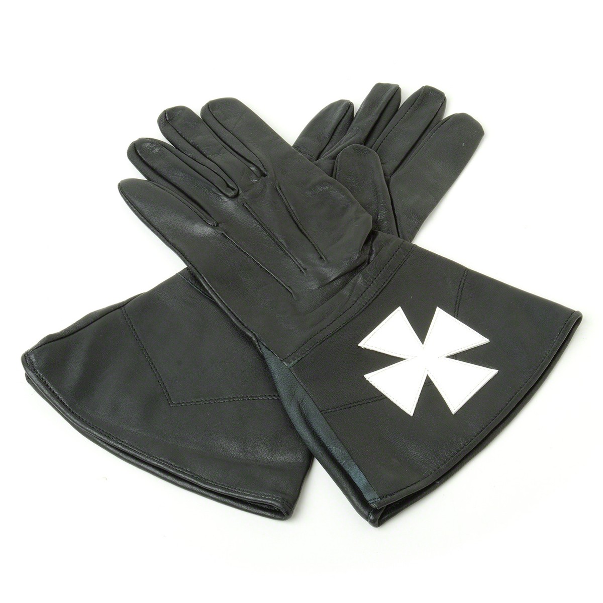 Neu Leder Freimaurer Knights Malta Stulpe Handschuhe | eBay.de