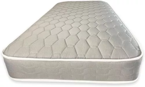 Grey Nexus Style Quilted Spring Memory Foam Mattress, 18cm Depth- 3 UK Sizes - Bild 1 von 3