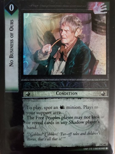 Lord of the Rings LOTR TCG CCG Mines of Moria 2nd TIER Singles Select Your Card - Picture 42 of 74