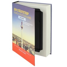 HMF Buchtresor Buchsafe getarnte Geldkassette Attrappe Papierseiten, Deutschland