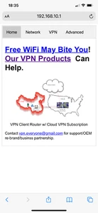 IPSec IKEv2 VPN Wireless hotspot or Wired Router, 12 months VPN service included