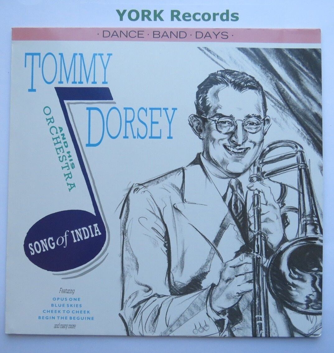 TOMMY DORSEY & HIS ORCHESTRA - Song Of India - Ex Con LP Record Dance Dand Days
