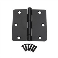 100 PCS Oil Rubbed Bronze Steel Door Hinge 61977  3.5"  1/4 Radius Corner ORB