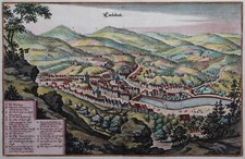 Karlsbad - Carlsbad - Karlovy Vary - Merian 1650 - Original - Selten