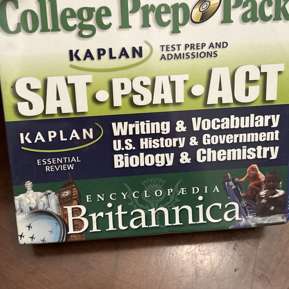 The Learning Company  PC College Prep Pack Writing History Biology Chemistry New - Image 3 of 4